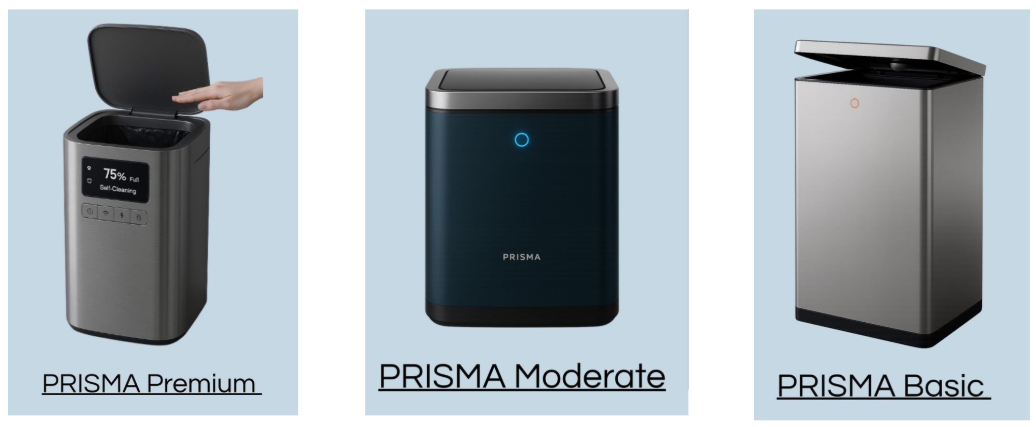 Línea de producto Prisma — Premium, Moderate y Basic