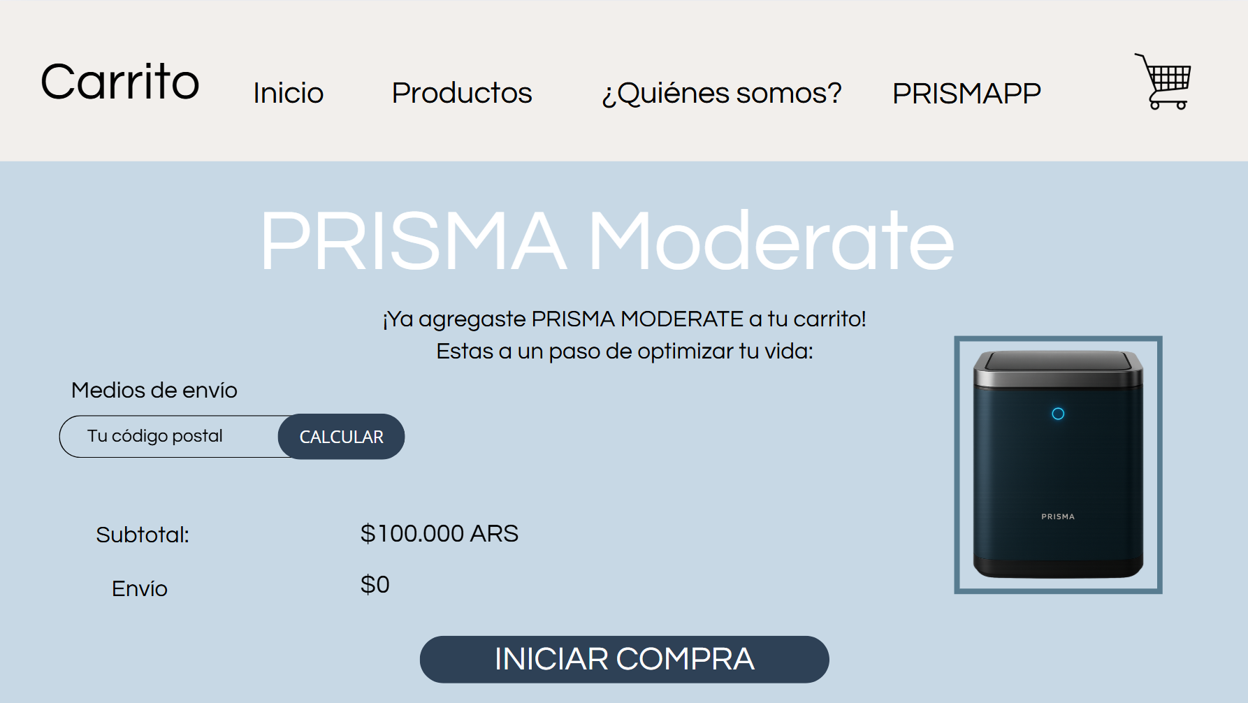 Detalle de línea Premium