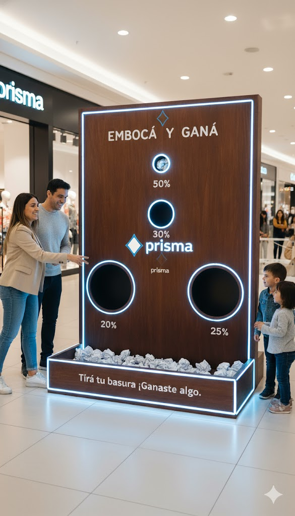 Activación experiencial / gamification en espacio público