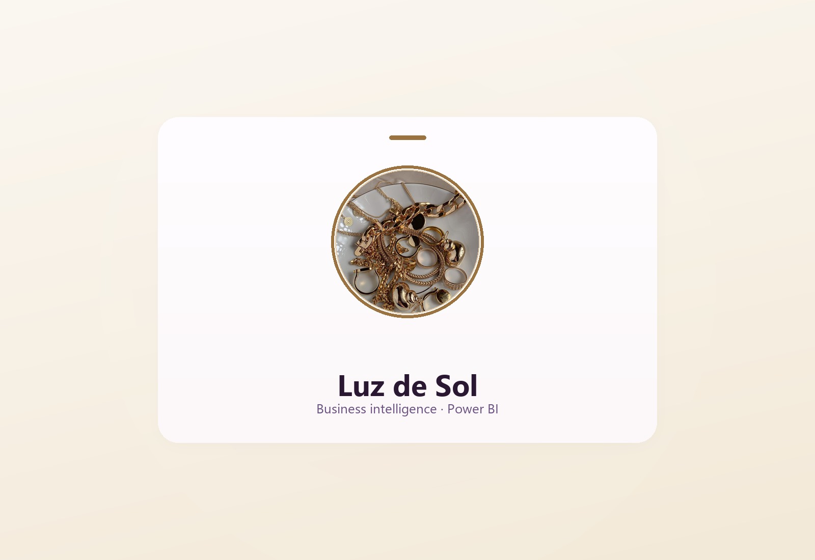 Luz de Sol Accesorios