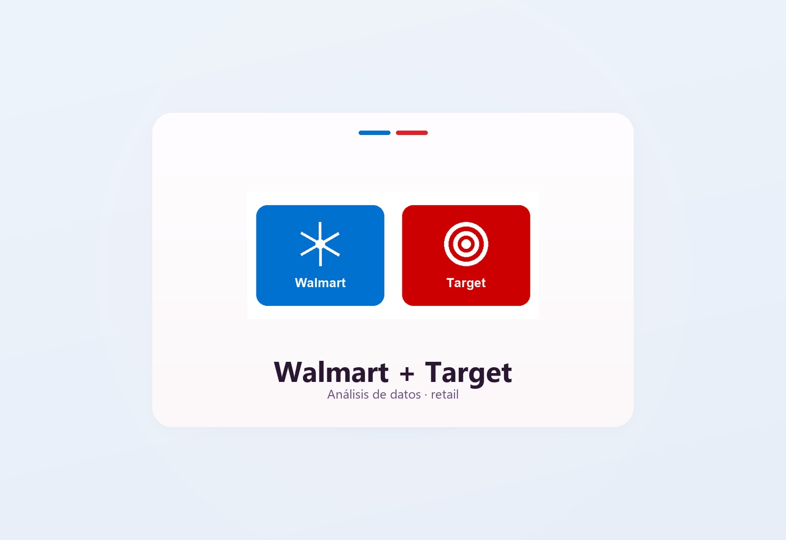 Walmart + Target